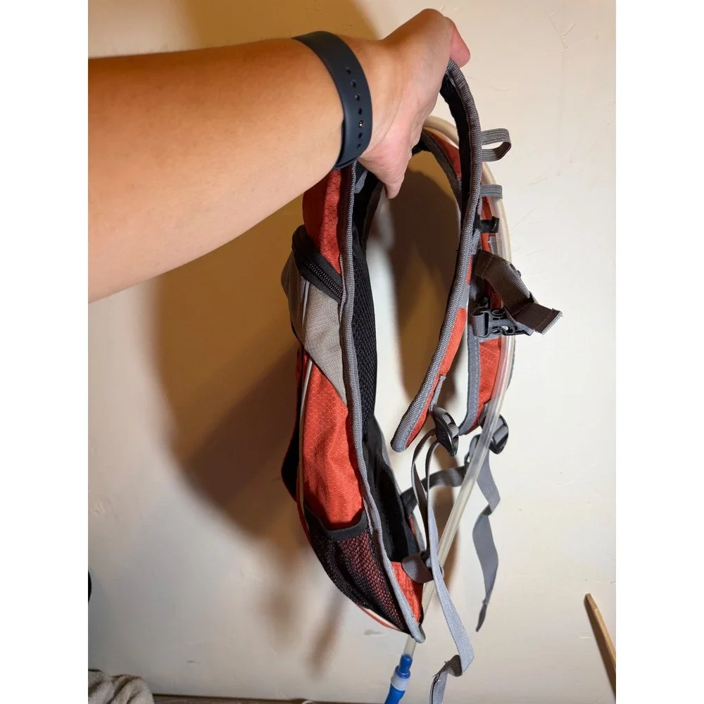 Northwest Territory Hydration Backpack Hiking Outdoor Gear Orange Grey OS